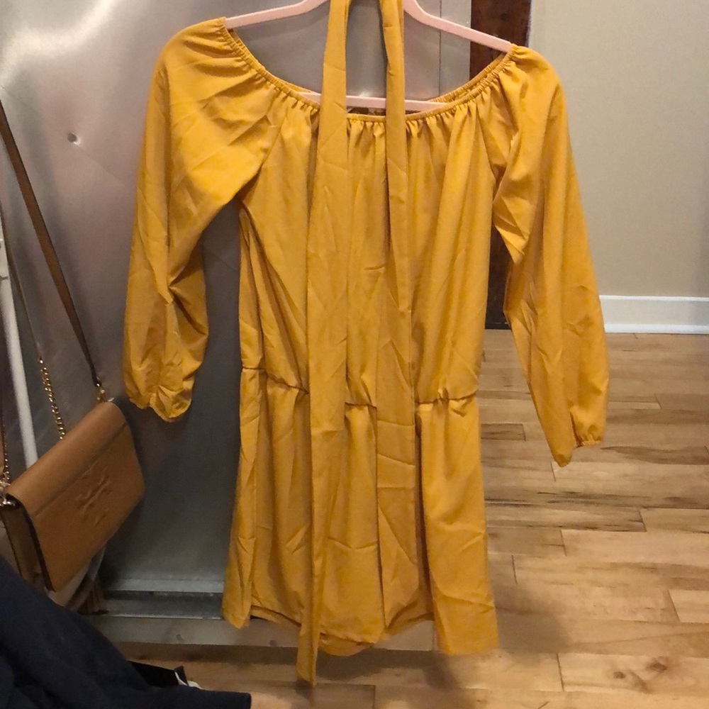Off the shoulder romper